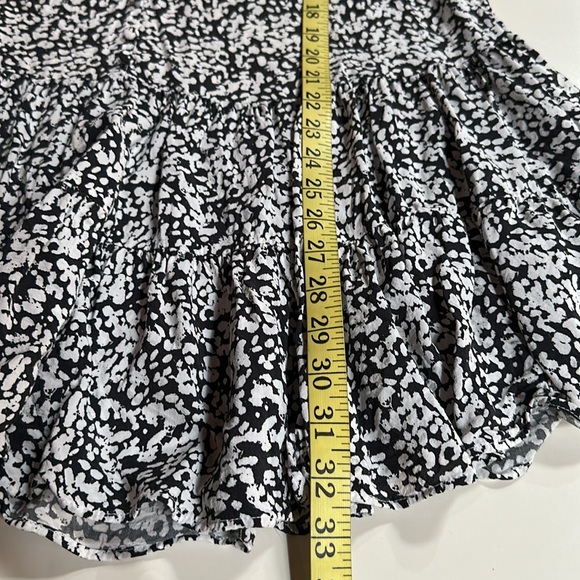 Zara Long Sleeve Flowy Floral Print Dress - Picture 9 of 11